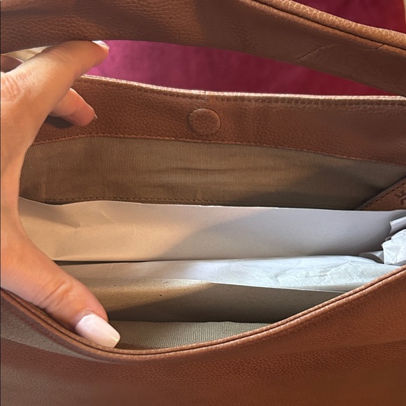 Frye Nora Knotted 100% Genuine Leather Women's Hobo Shoulder Bag - Picture 7 of 10